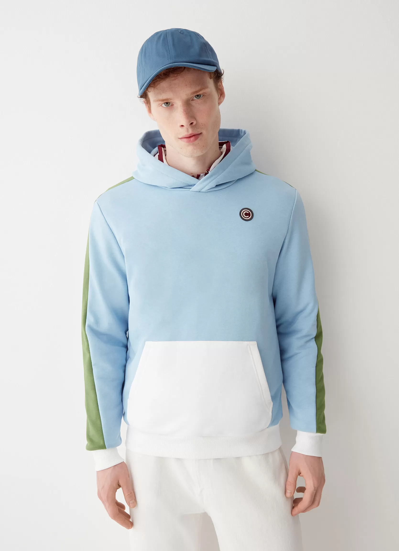 Colmar Sweatshirt with hood and handwarmer pocket | man Outlet