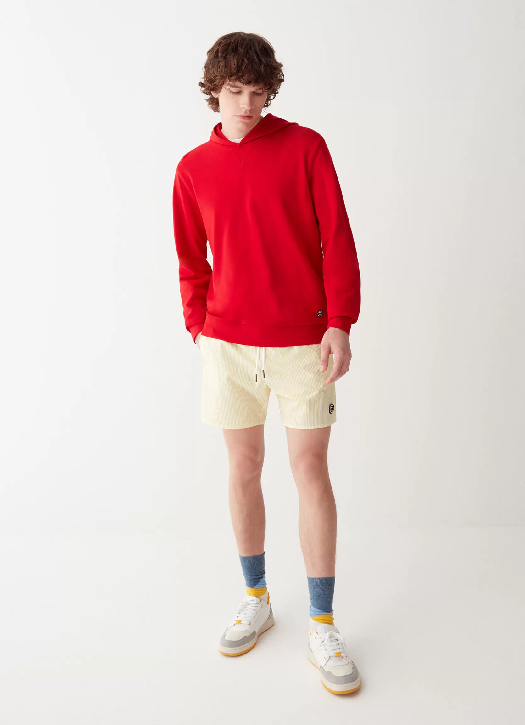 Colmar Sweatshirt with hood in piqué | man Outlet