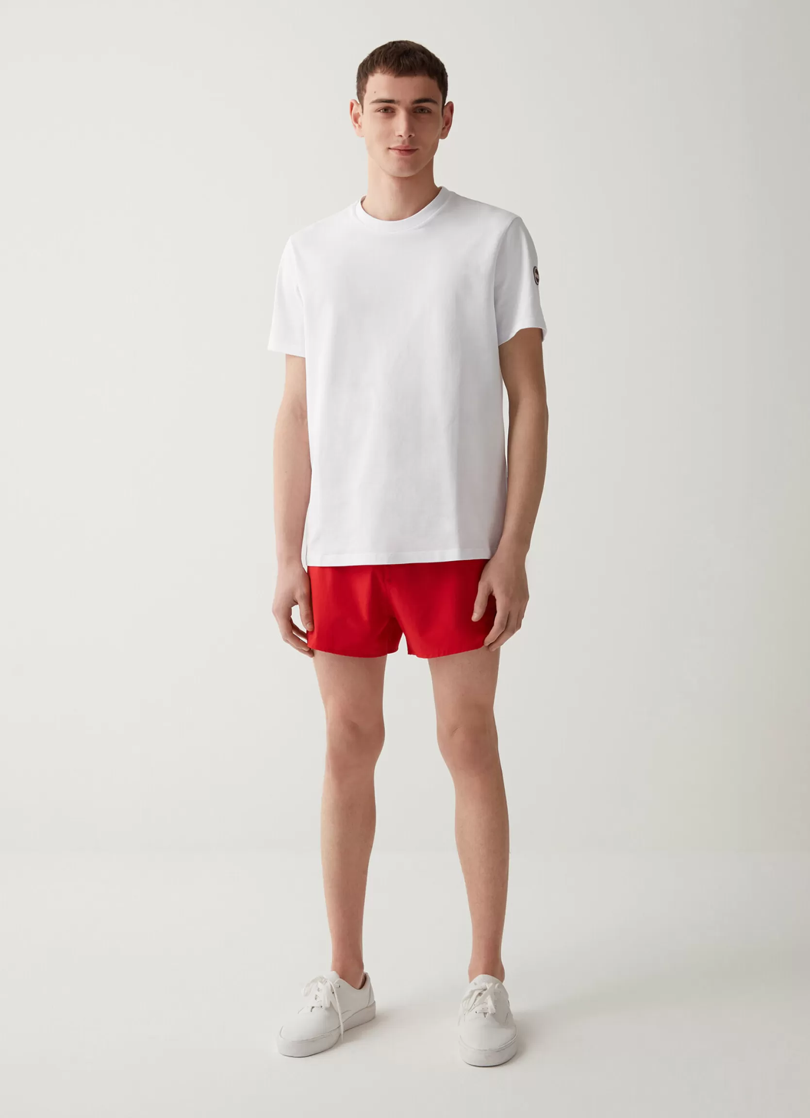 Colmar Swimsuit with tricolour bands | man Outlet
