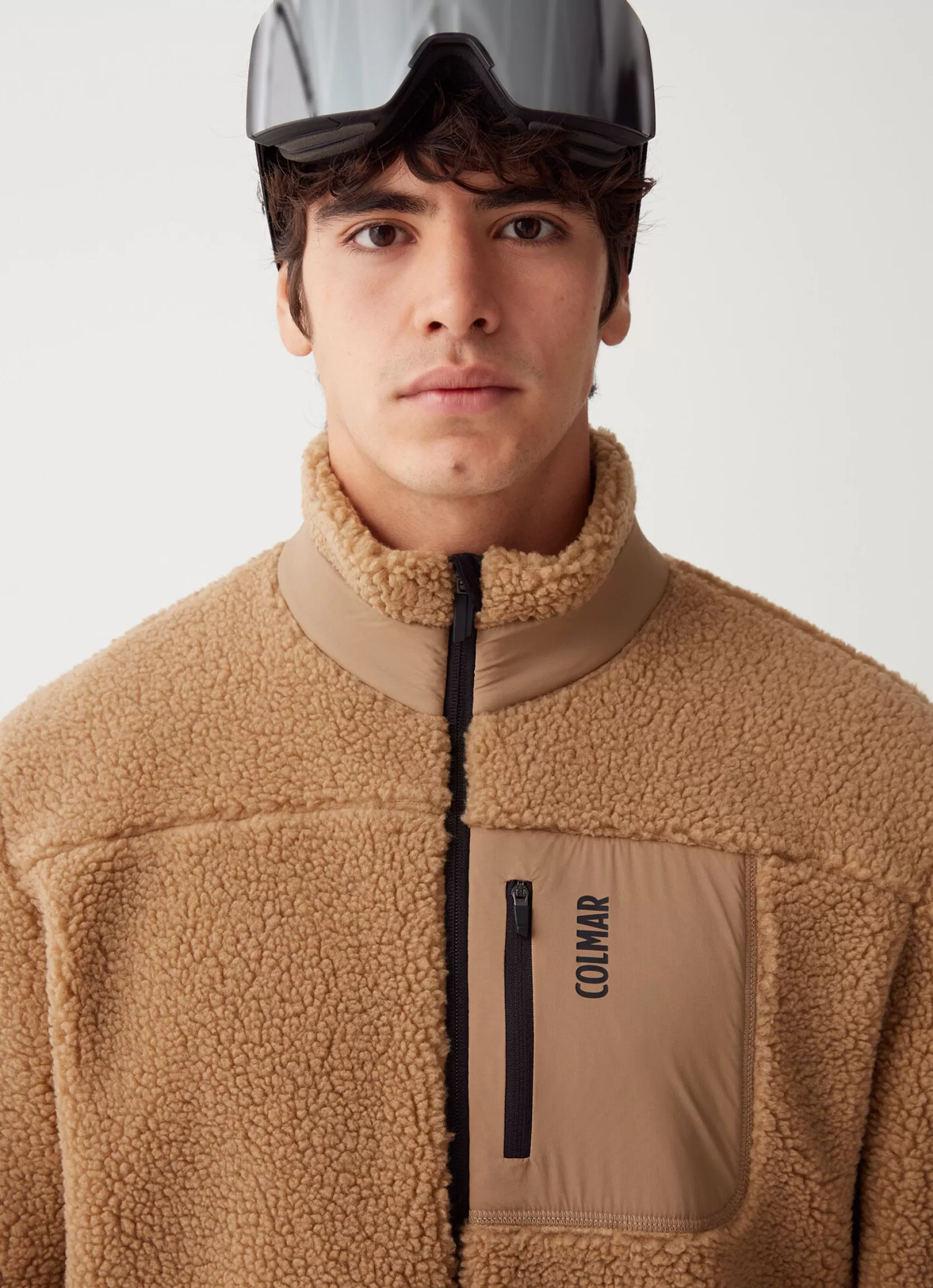 Colmar Teddy bear-effect full zip sweatshirt | man Sweatshirts and Fleeces | SKI COLLECTION MAN