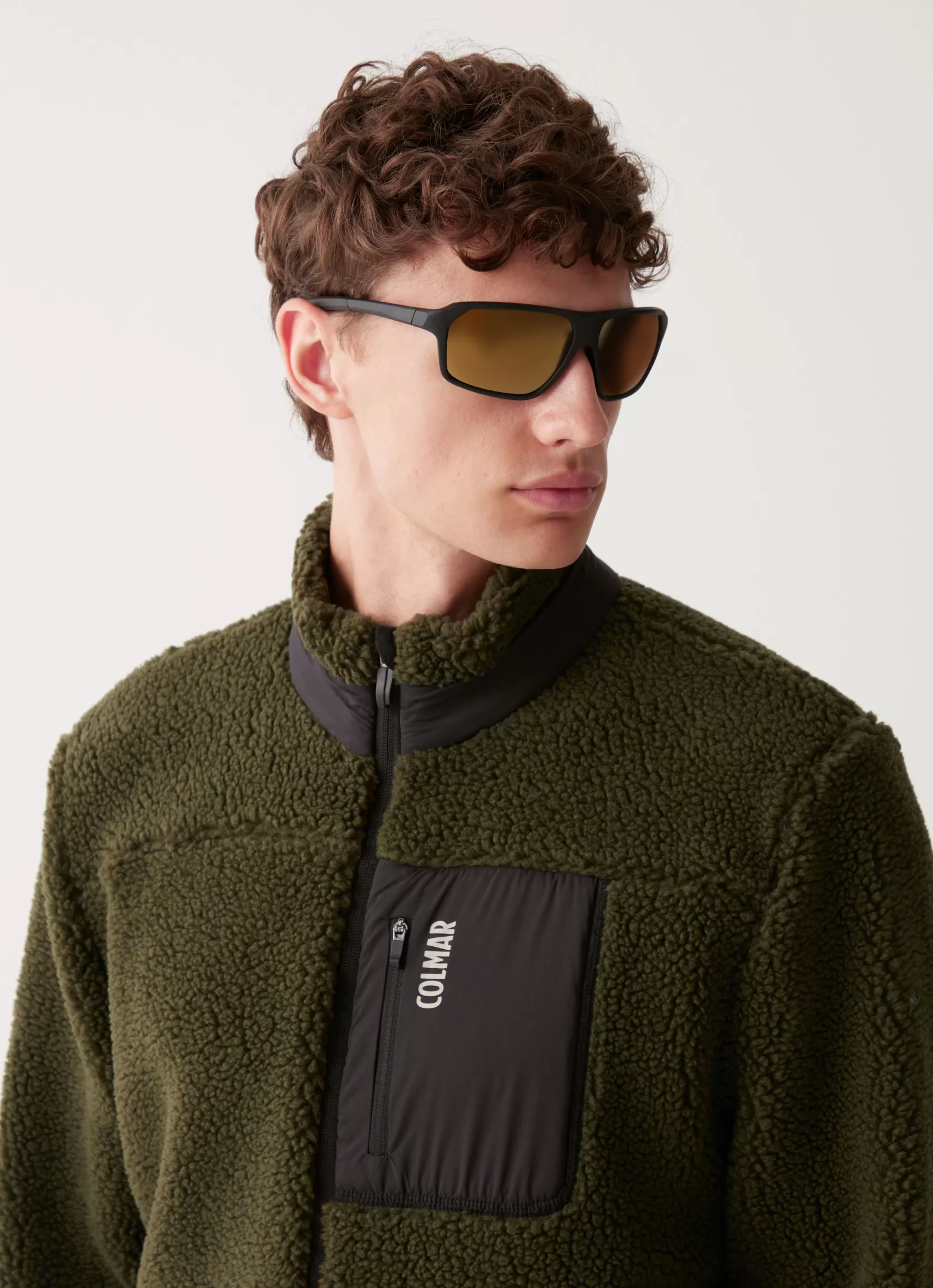 Colmar Teddy bear-effect full zip sweatshirt | man Sweatshirts and Fleeces | SKI COLLECTION MAN