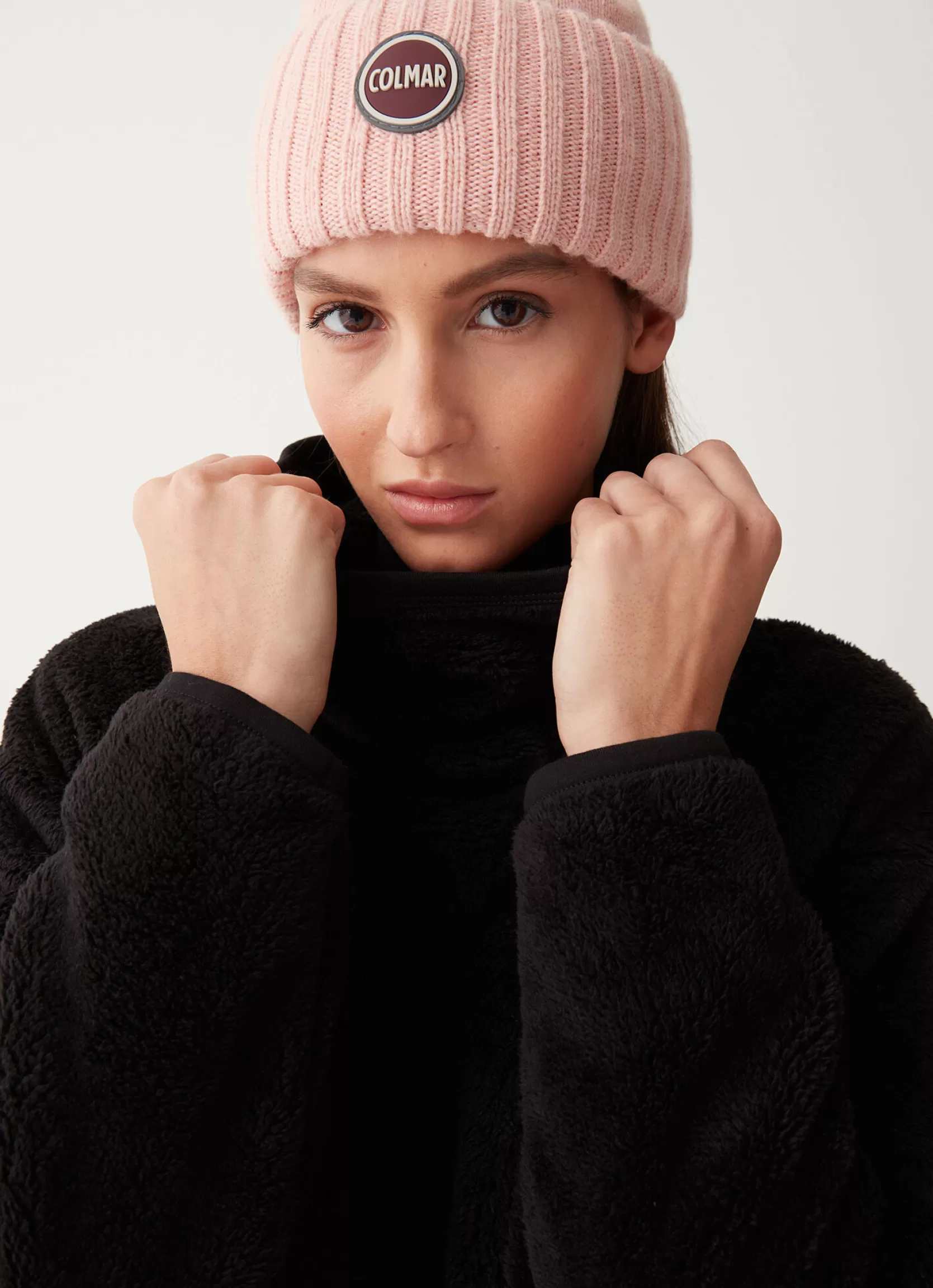 Colmar Teddy bear-effect hoodie | woman Sweatshirts