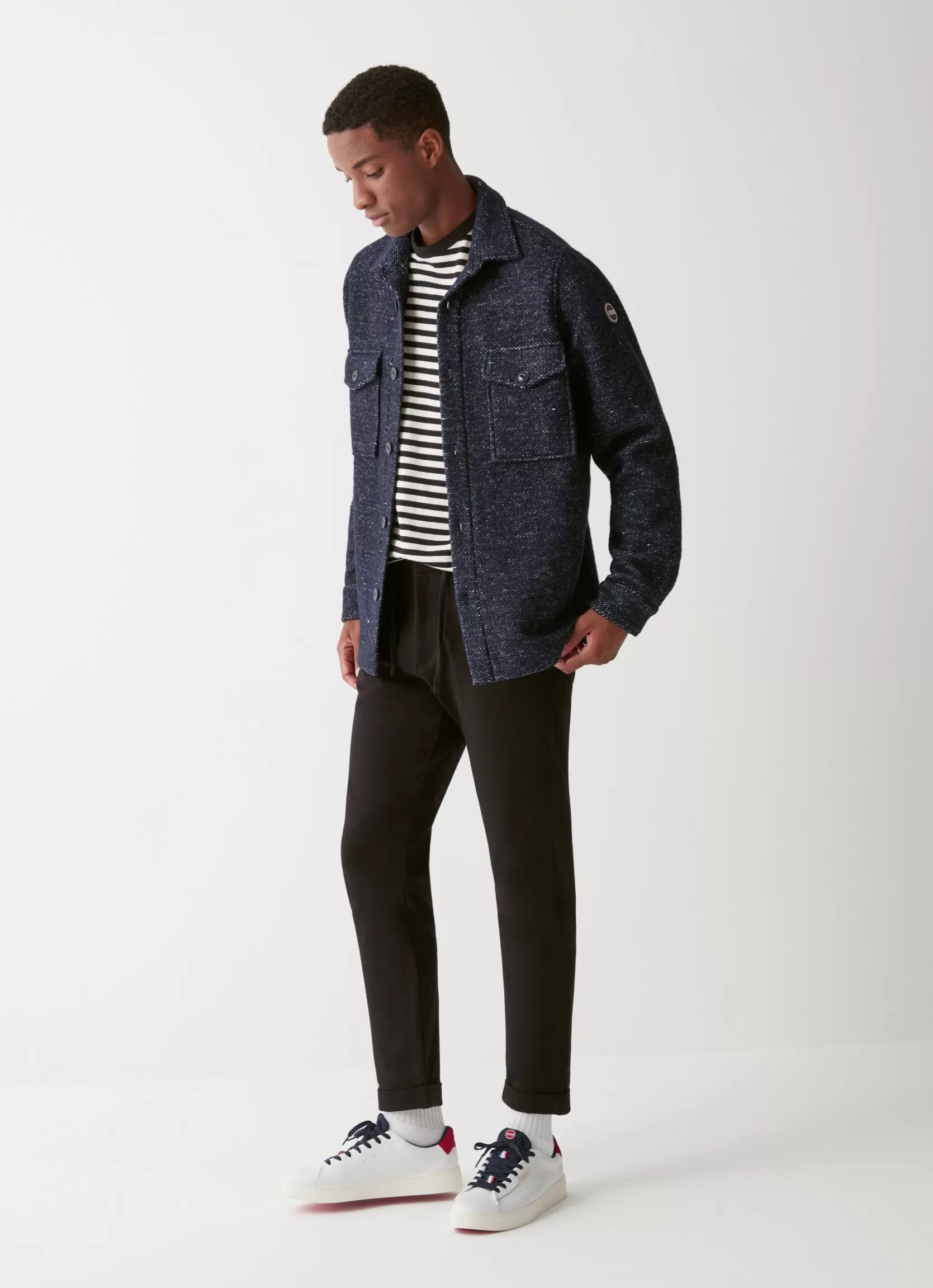 Colmar Trousers with drawstring and turn-ups | man Trousers