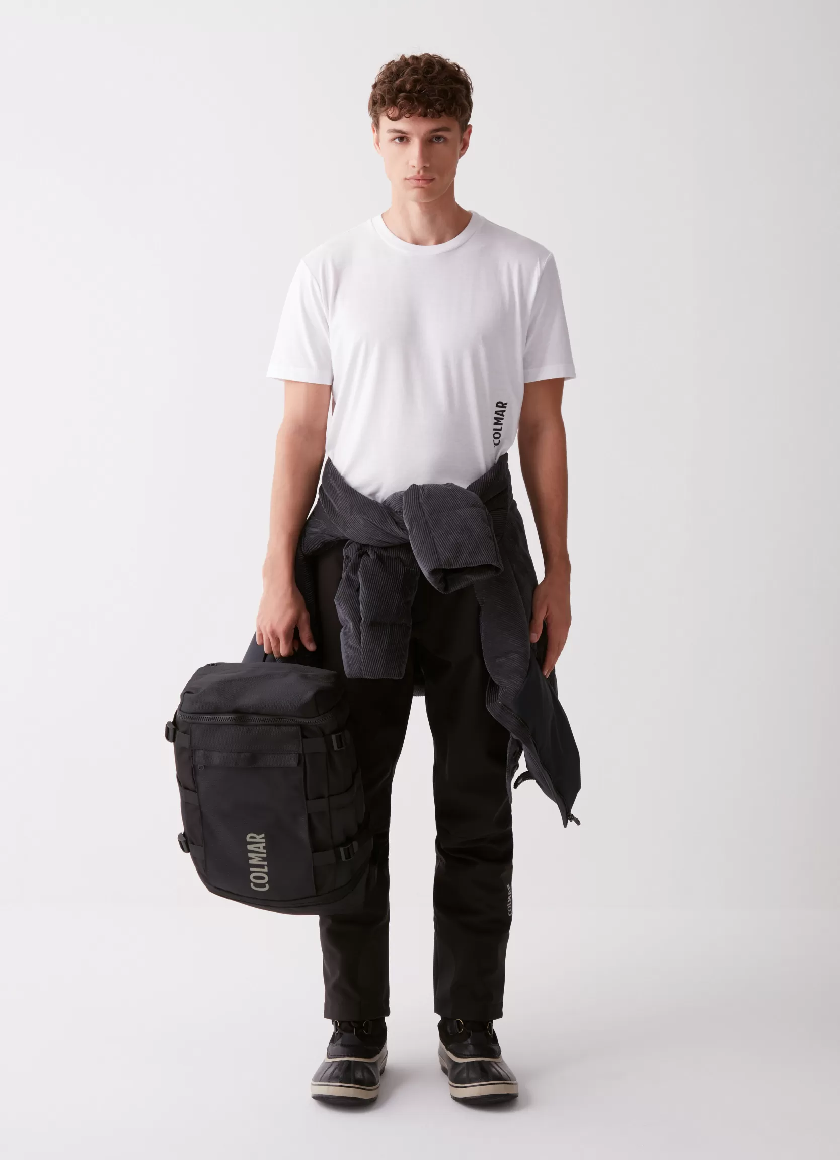 Colmar T-shirt with maxi-print on the back | man Base Layers | SKI COLLECTION MAN