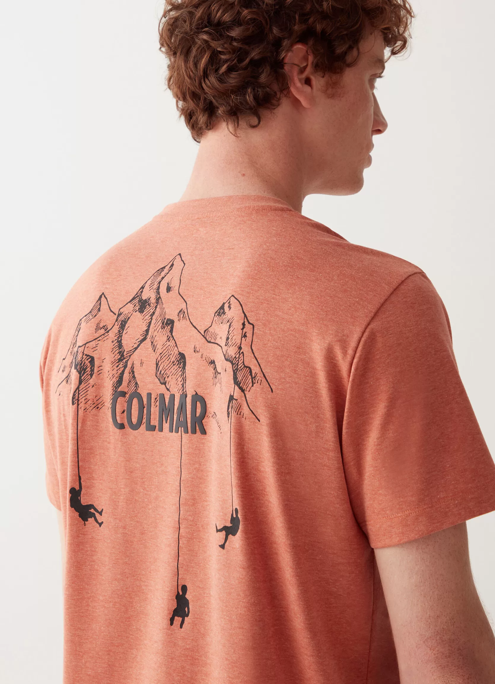 Colmar T-shirt with print on the front and back | man Outlet