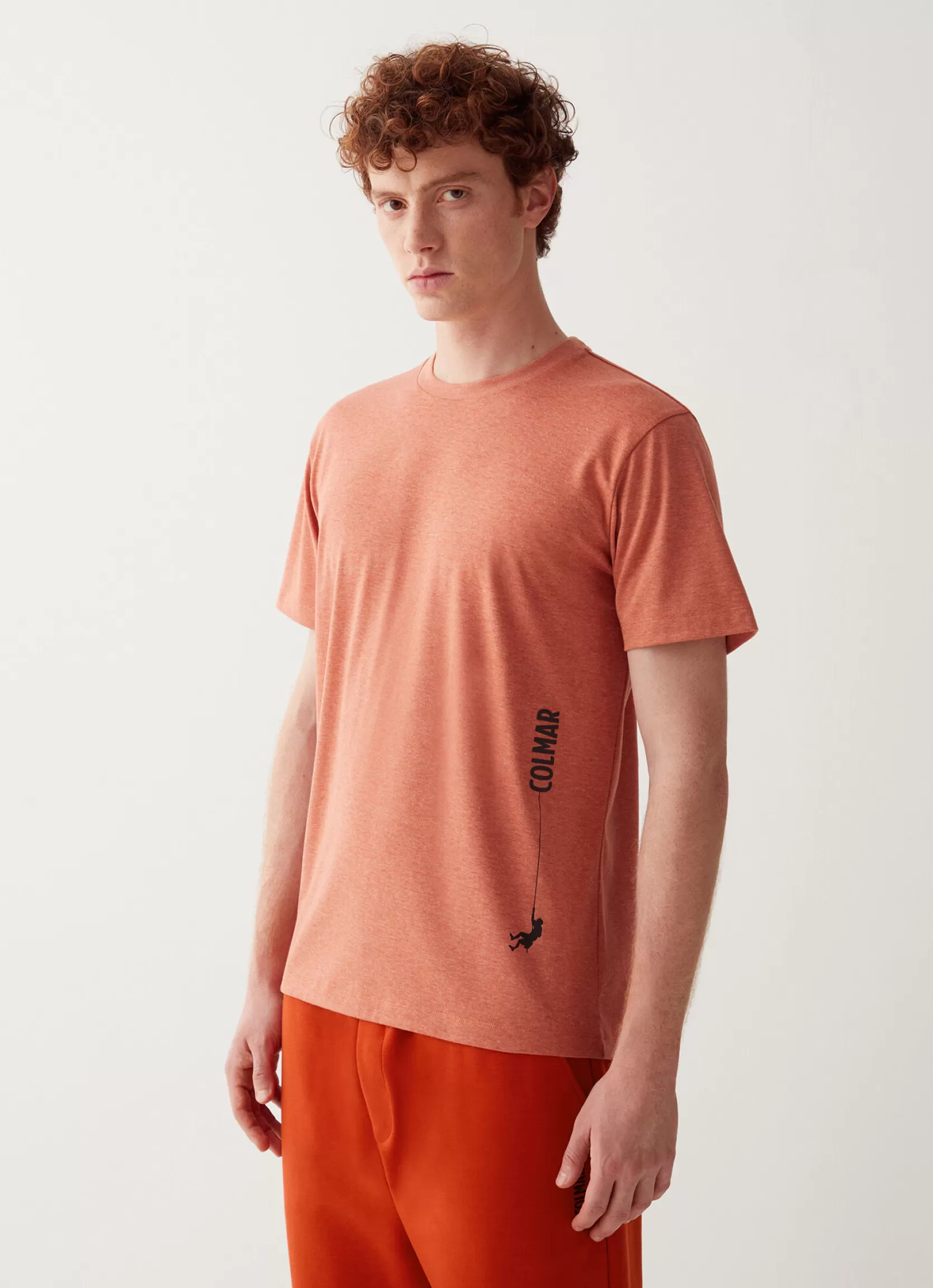 Colmar T-shirt with print on the front and back | man Outlet