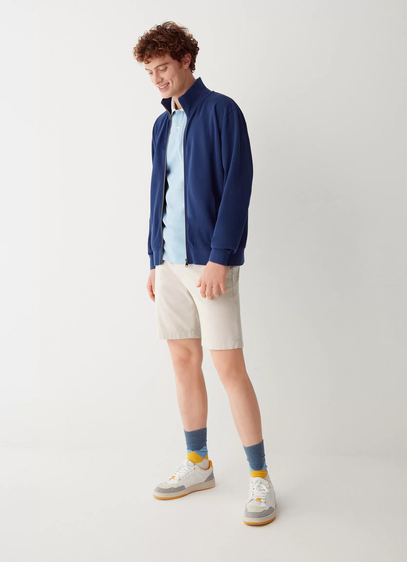 Colmar Turtle neck sweatshirt in piqué | man Outlet