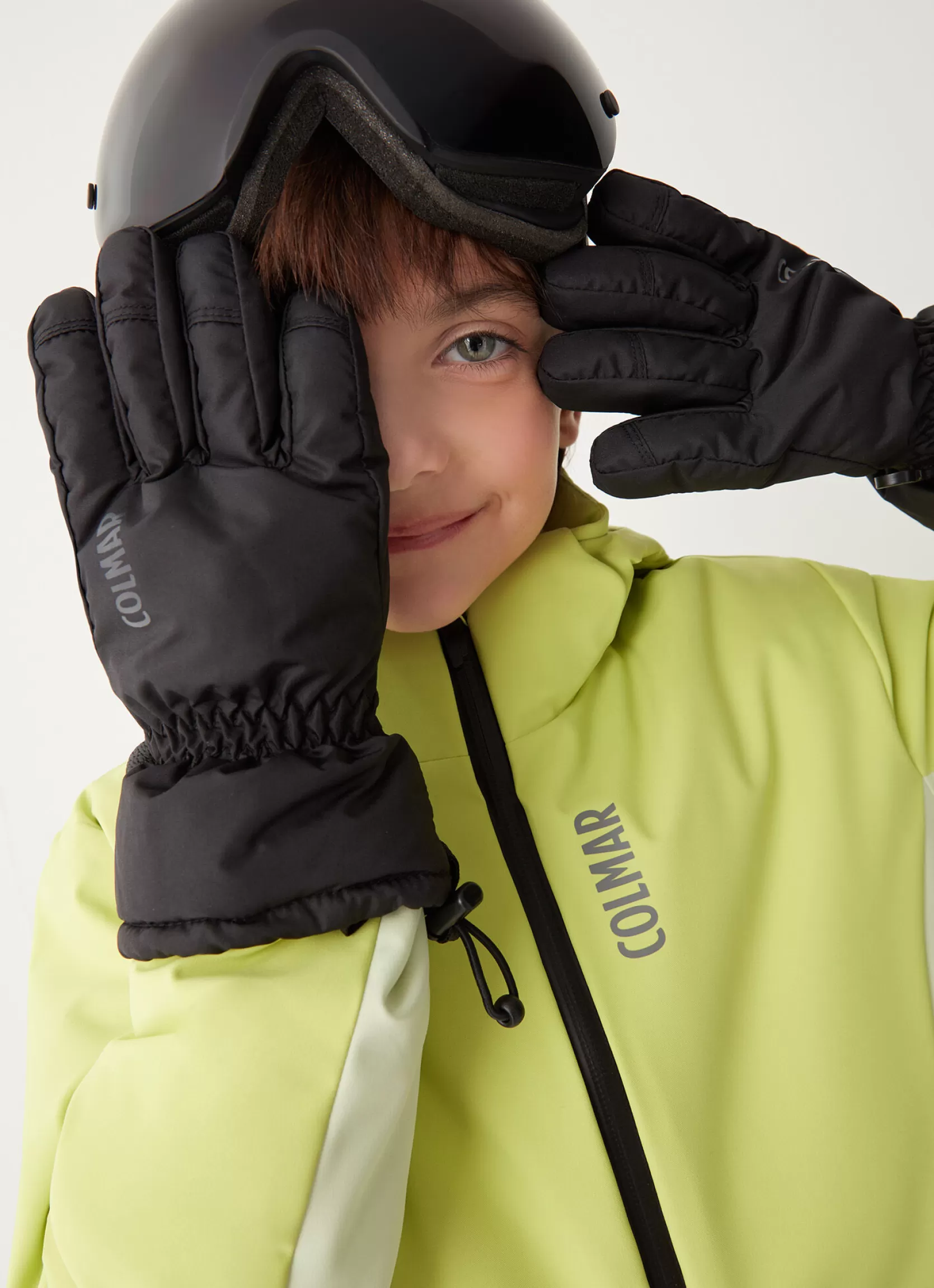 Colmar Unisex ski gloves lined with fleece | kids Girl 4-16 Years | Boy 4-16 Years