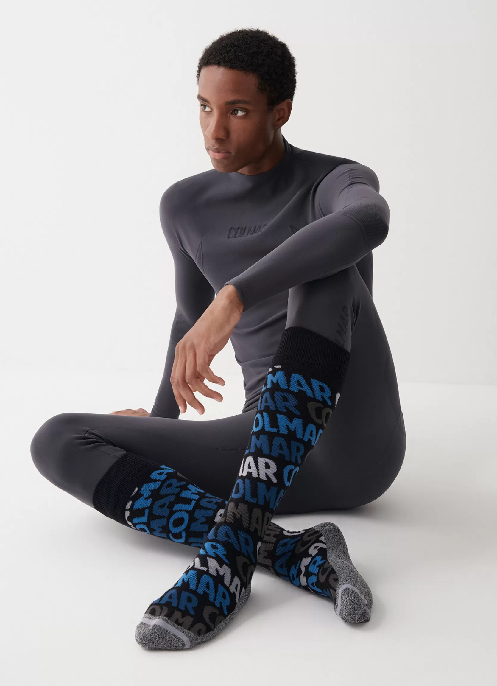 Colmar Unisex ski socks in a blend of yarns | man Ski Accessories | Ski Accessories