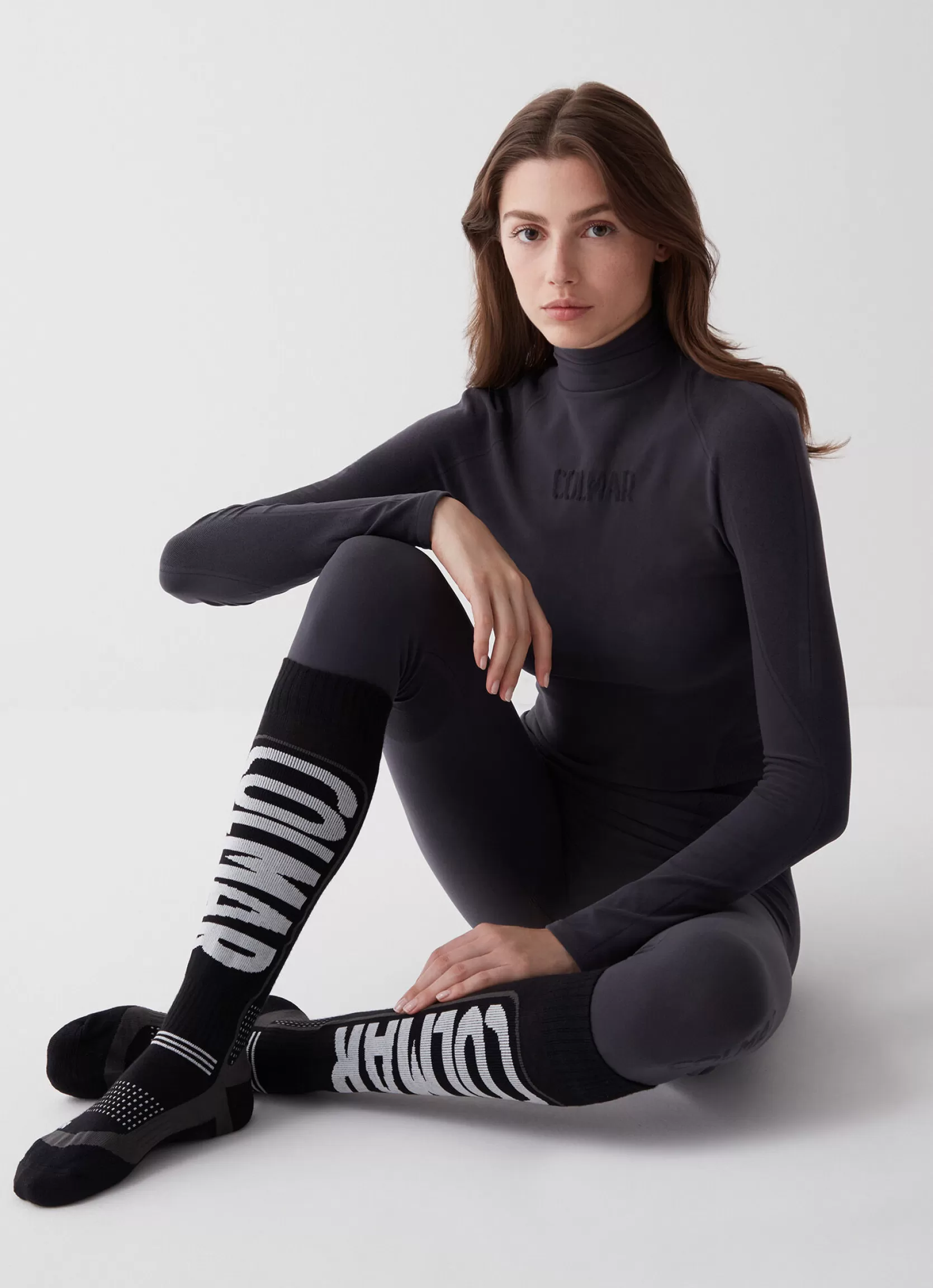 Colmar Unisex socks with jacquard maxi-logo | man Ski Accessories | Ski Accessories