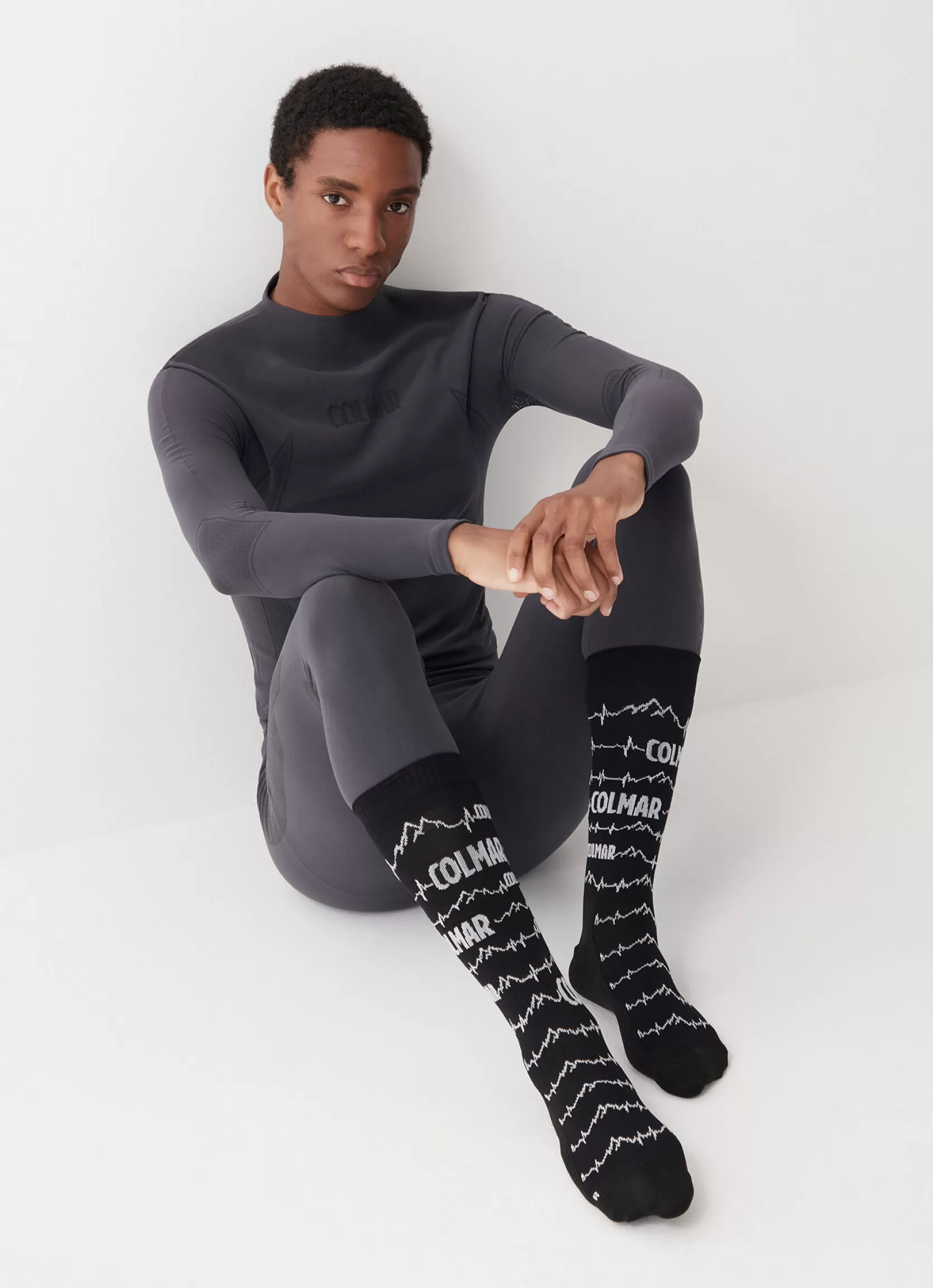 Colmar Unisex socks with mountain design | man Ski Accessories | Ski Accessories