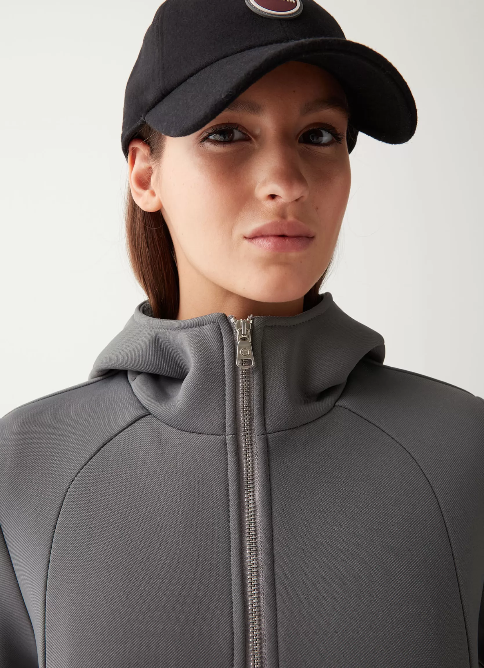 Colmar Unpadded wool coat with hood | woman Lightweight Jackets | Jackets and Coats