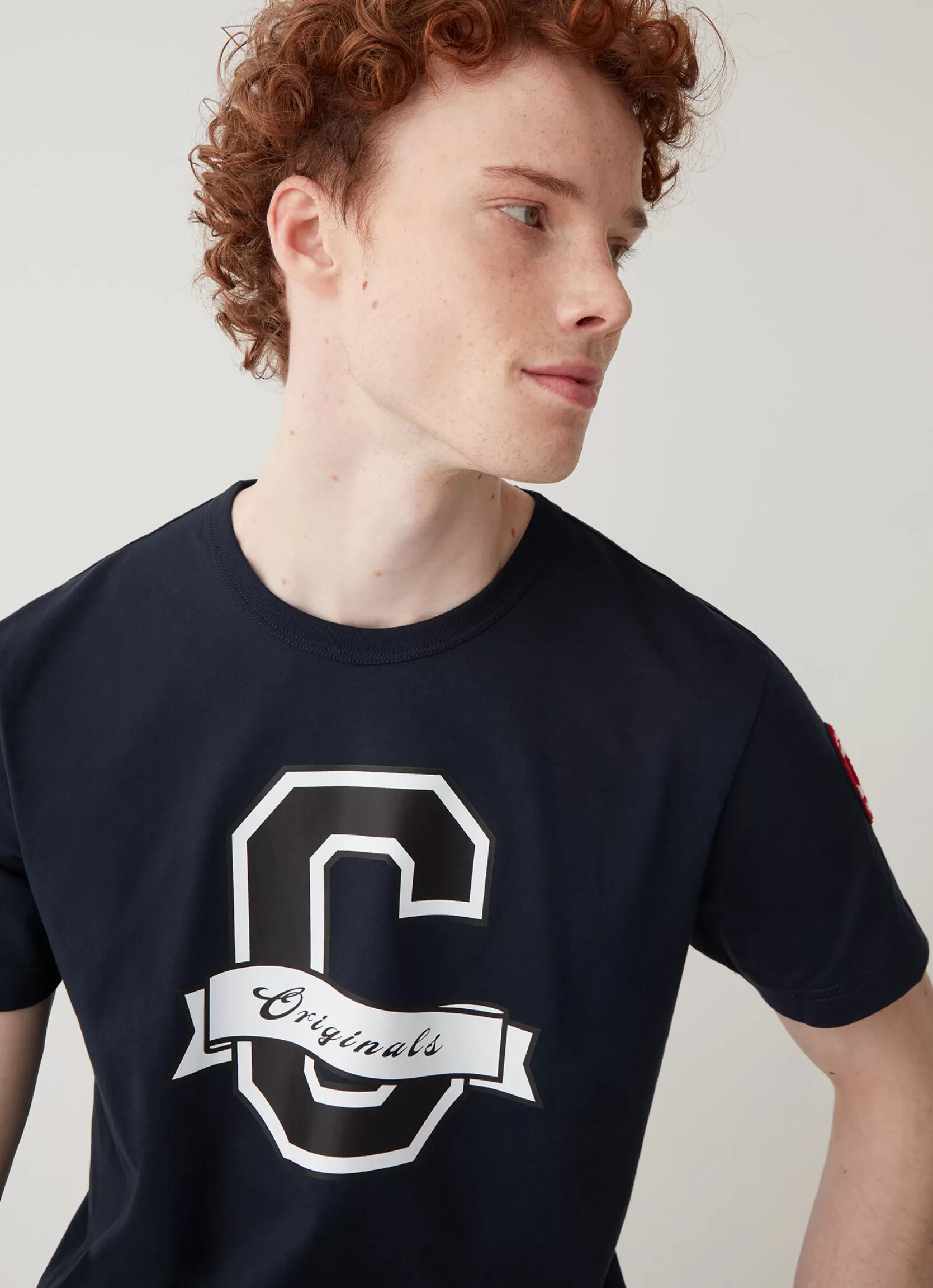 Colmar Varsity short sleeve T-shirt | man Outlet