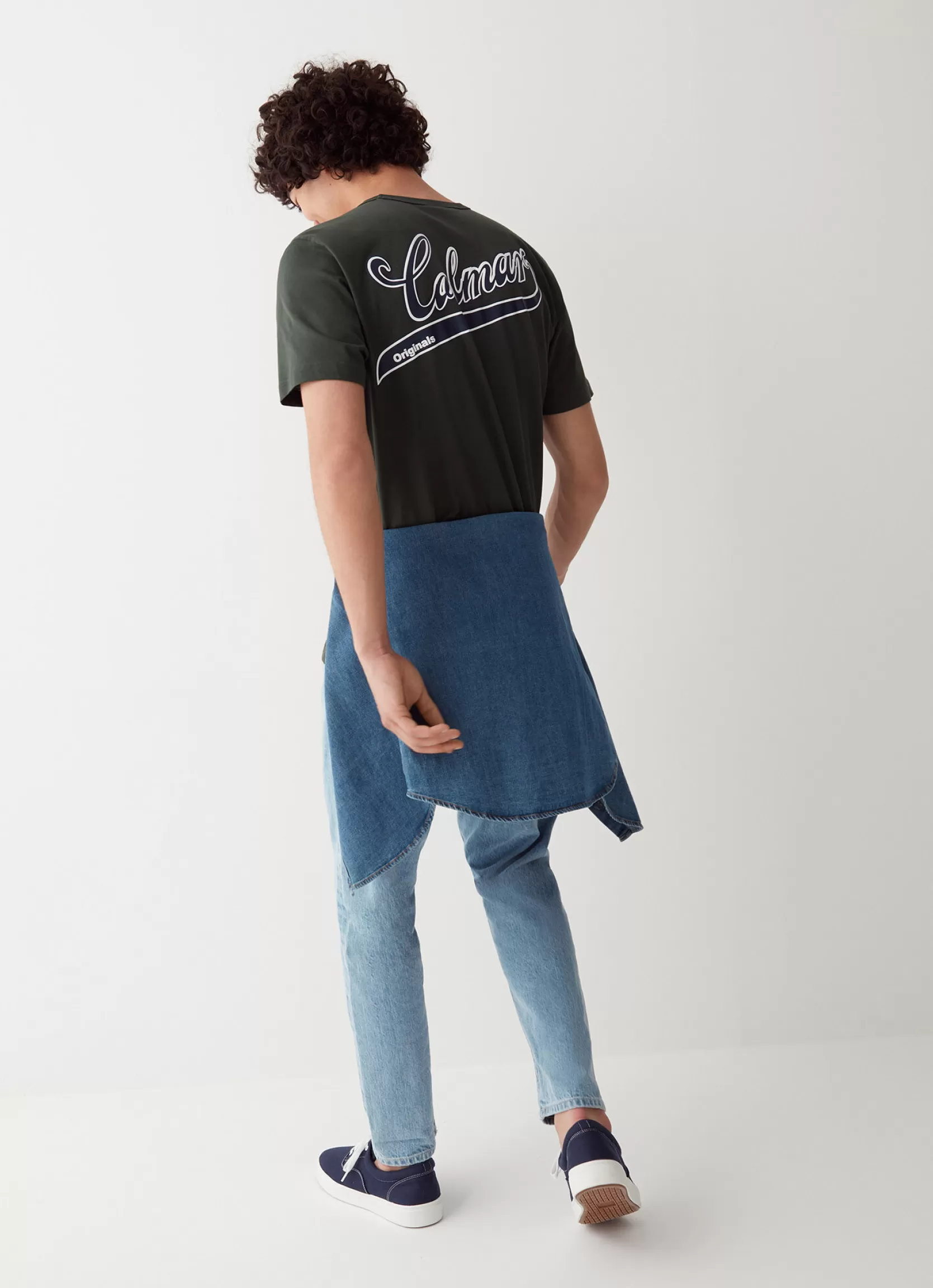 Colmar Varsity T-shirt with print on the back | man Outlet