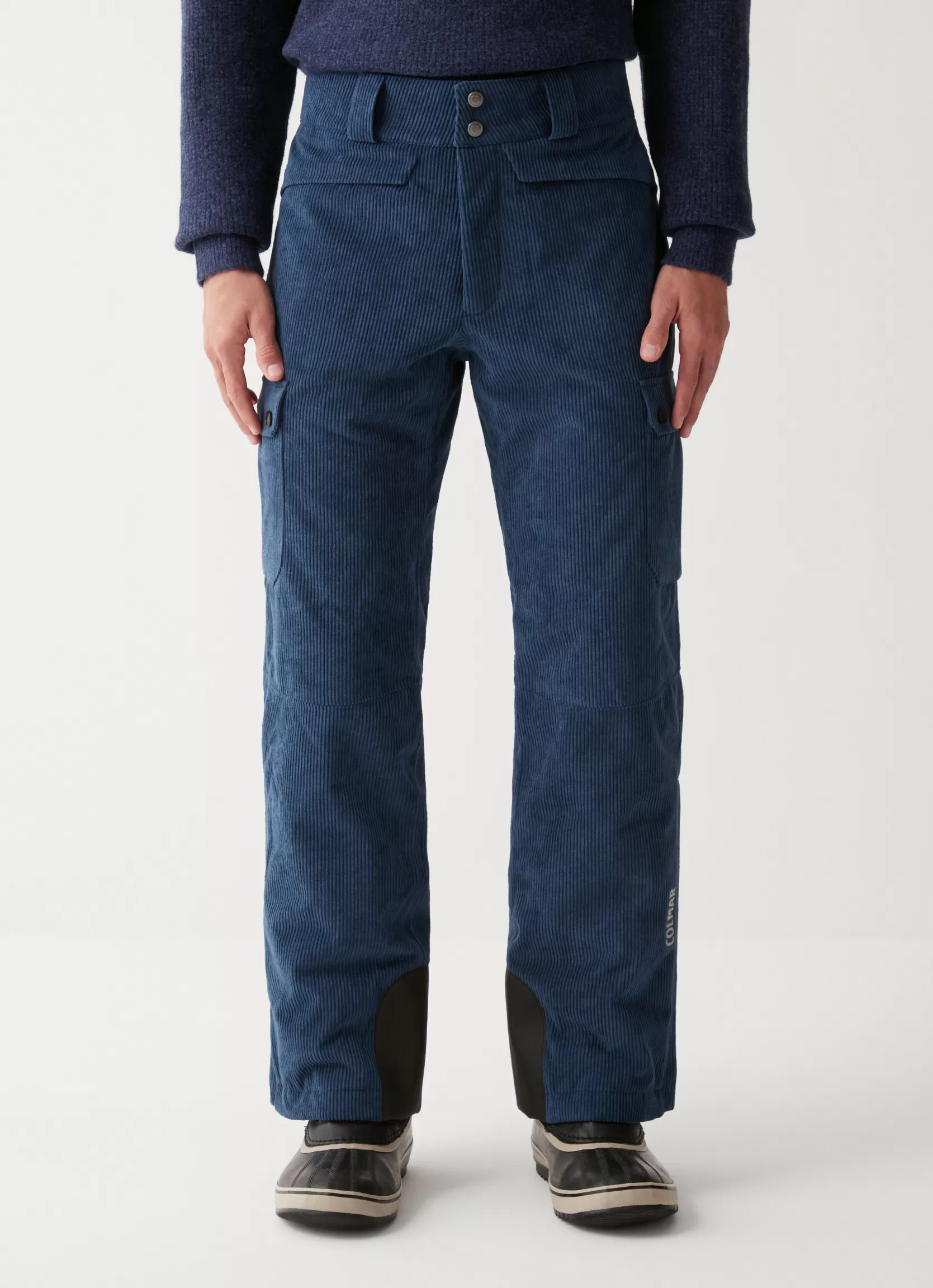 Colmar Velvet ski trousers with side pockets | man Ski Trousers | SKI COLLECTION MAN