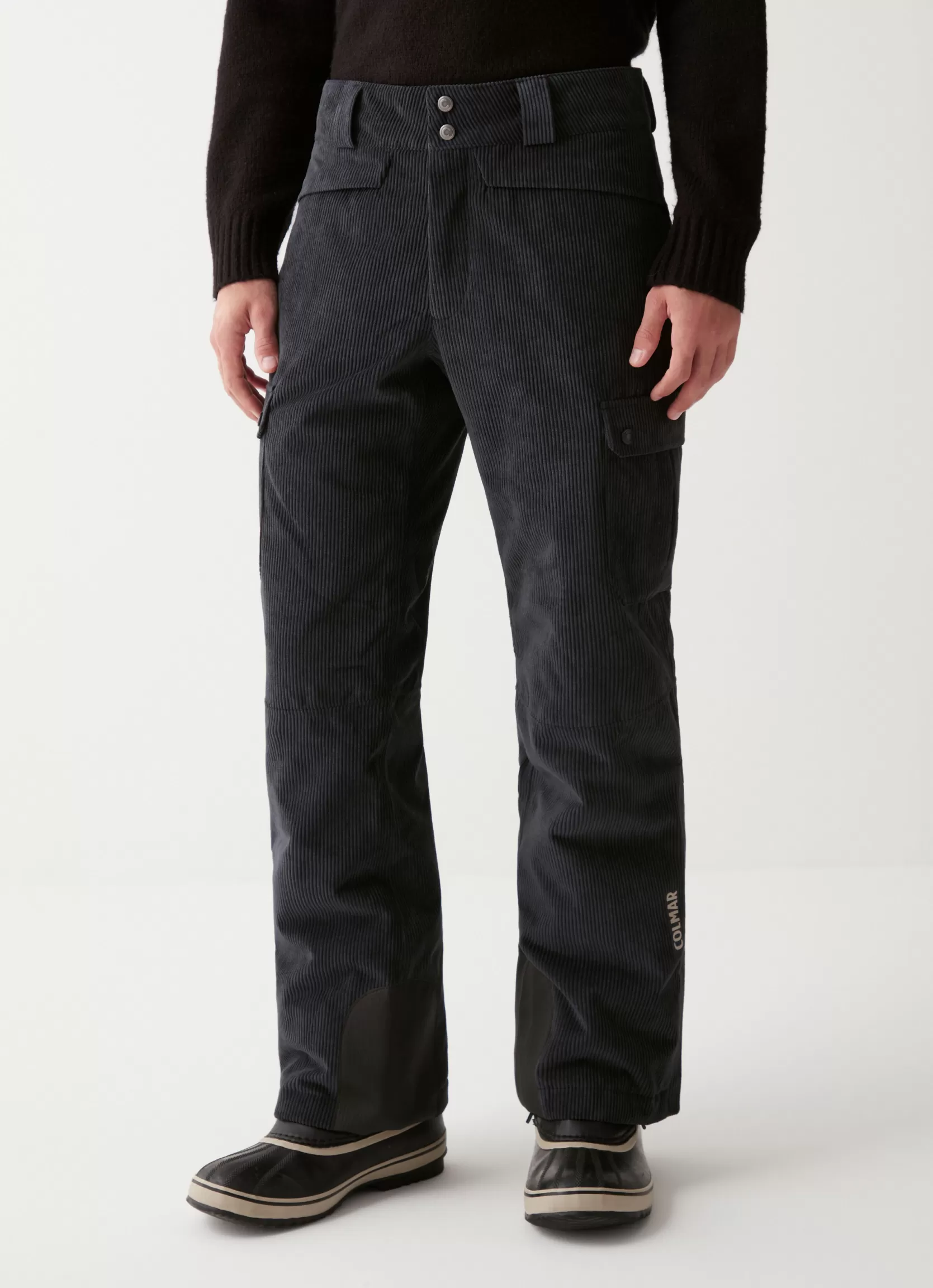 Colmar Velvet ski trousers with side pockets | man Ski Trousers | SKI COLLECTION MAN
