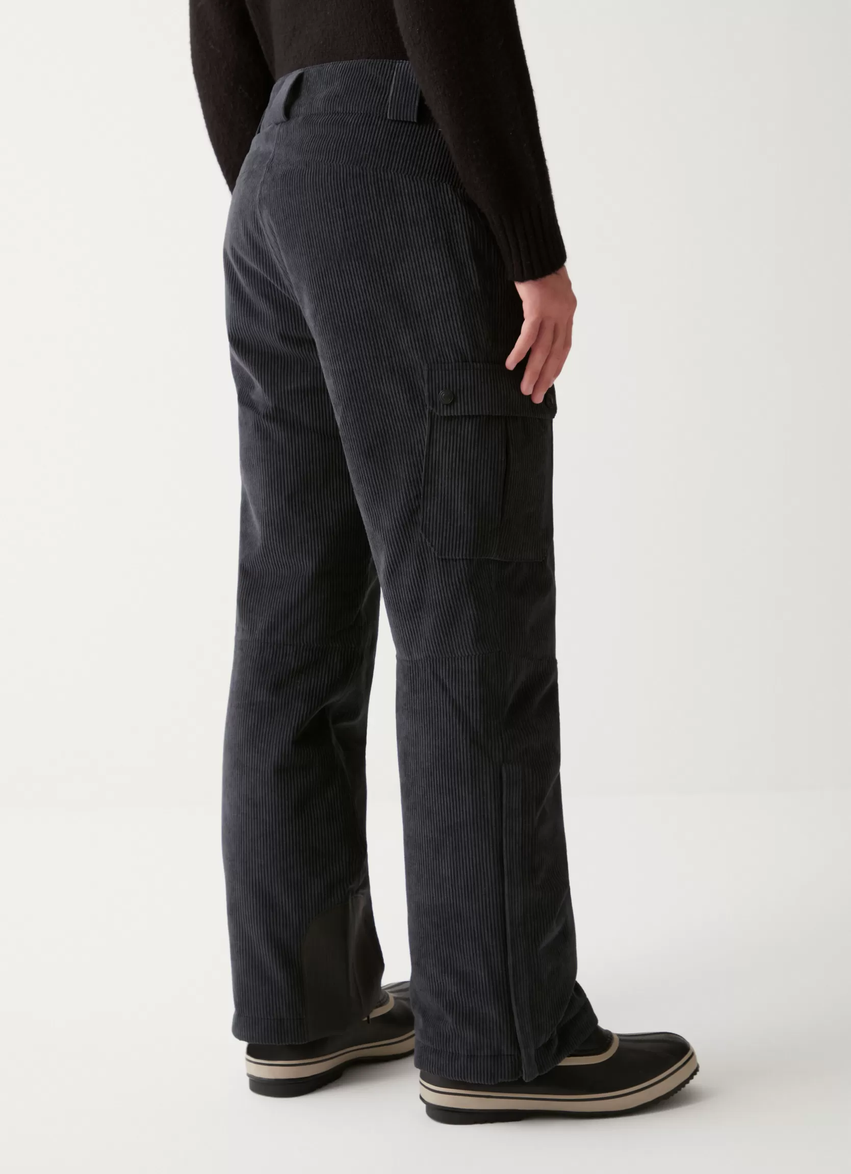 Colmar Velvet ski trousers with side pockets | man Ski Trousers | SKI COLLECTION MAN