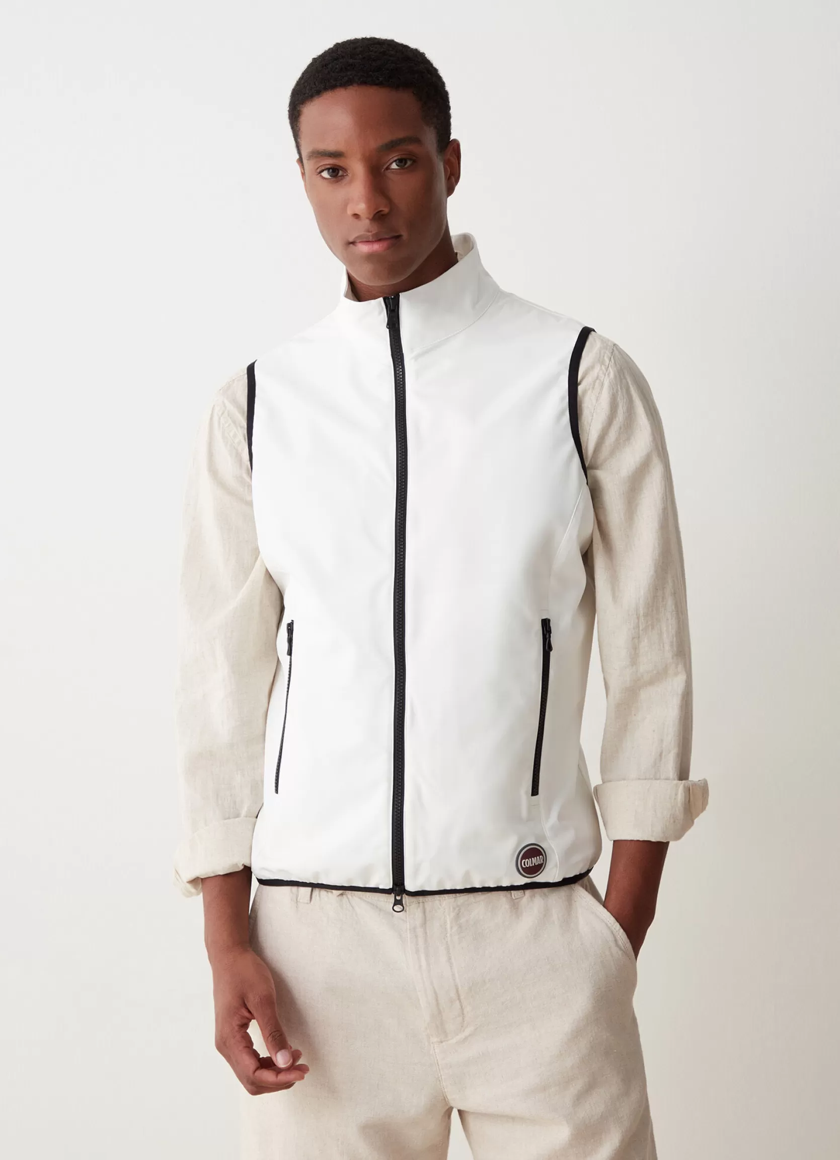 Colmar Waterproof and breathable softshell vest | man Sleeveless Jackets