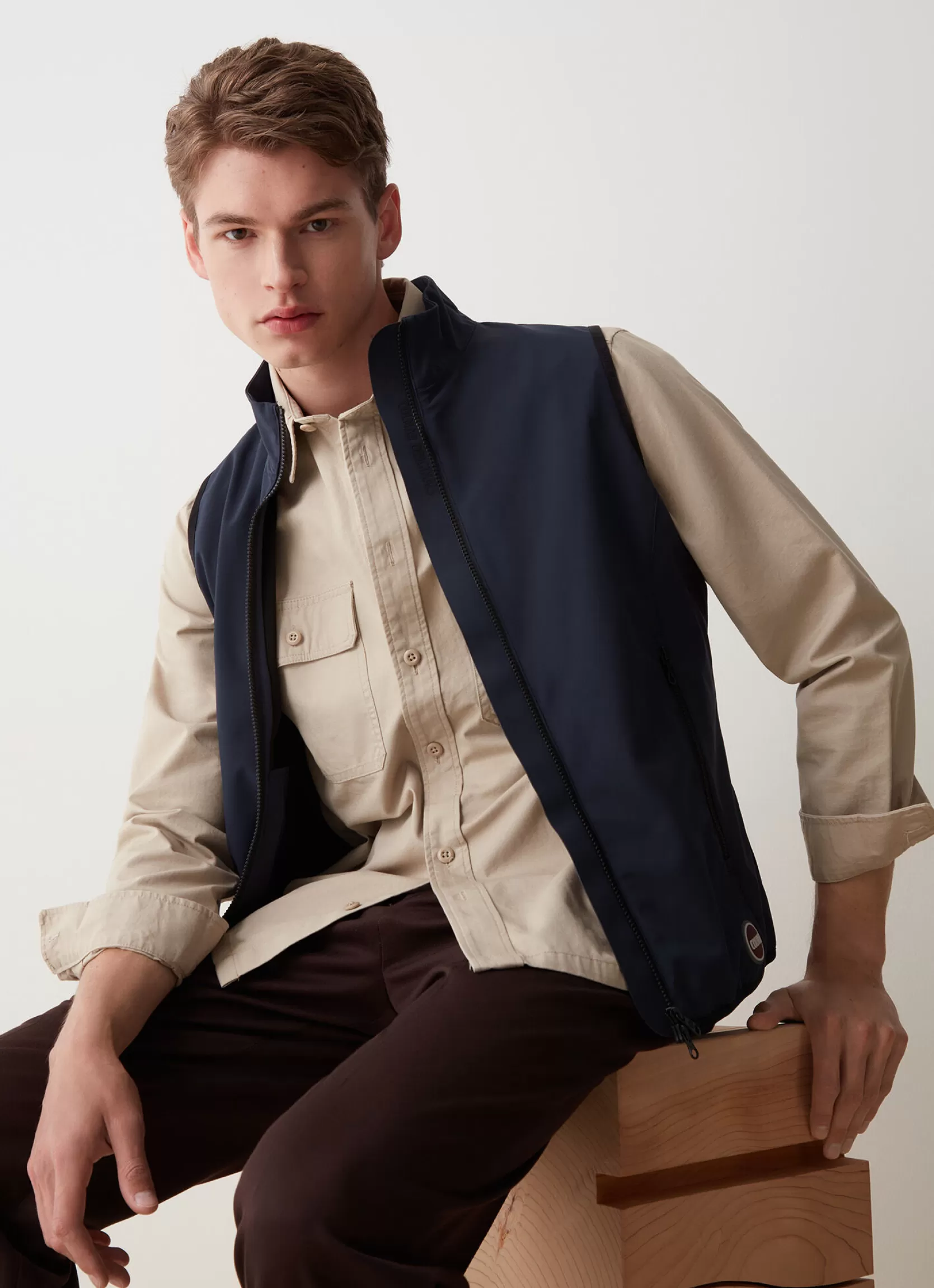 Colmar Waterproof and breathable softshell vest | man Sleeveless Jackets