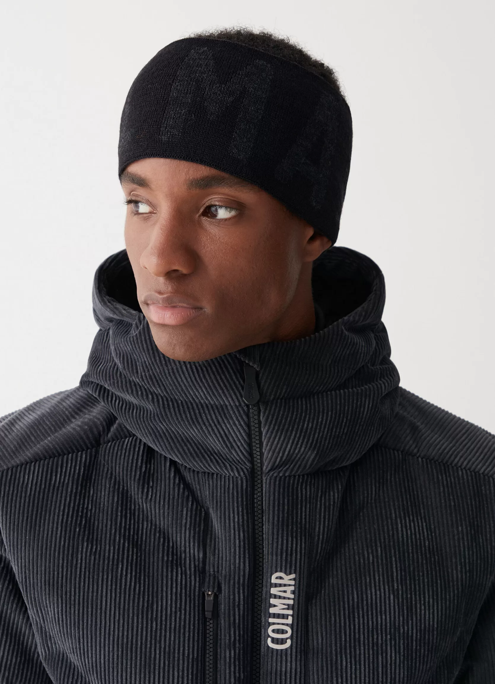 Colmar Wide headband with maxi-logo | man Ski Accessories | Ski Accessories