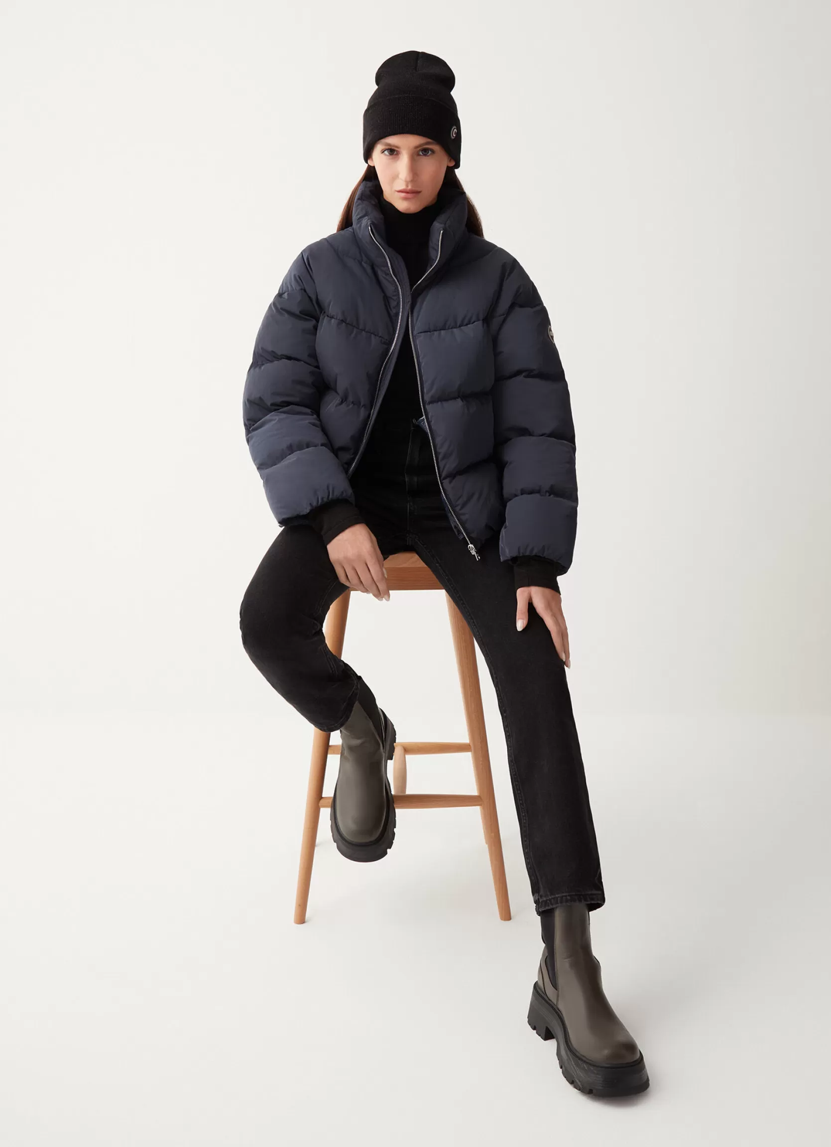 Colmar Winter down jacket with large quilting | woman Winter Down Jackets