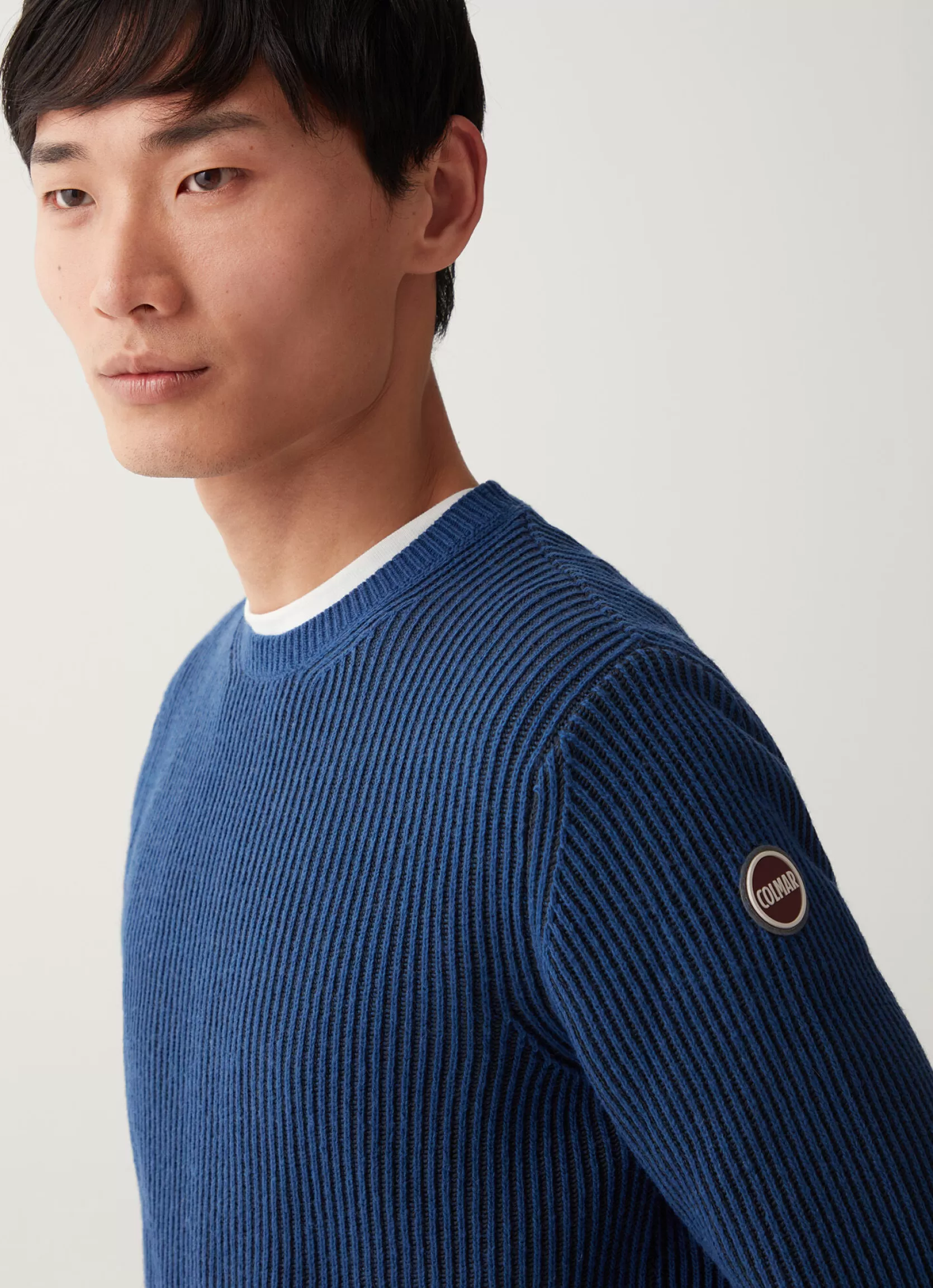 Colmar Wool and cashmere crew-neck jumper | man Pullovers