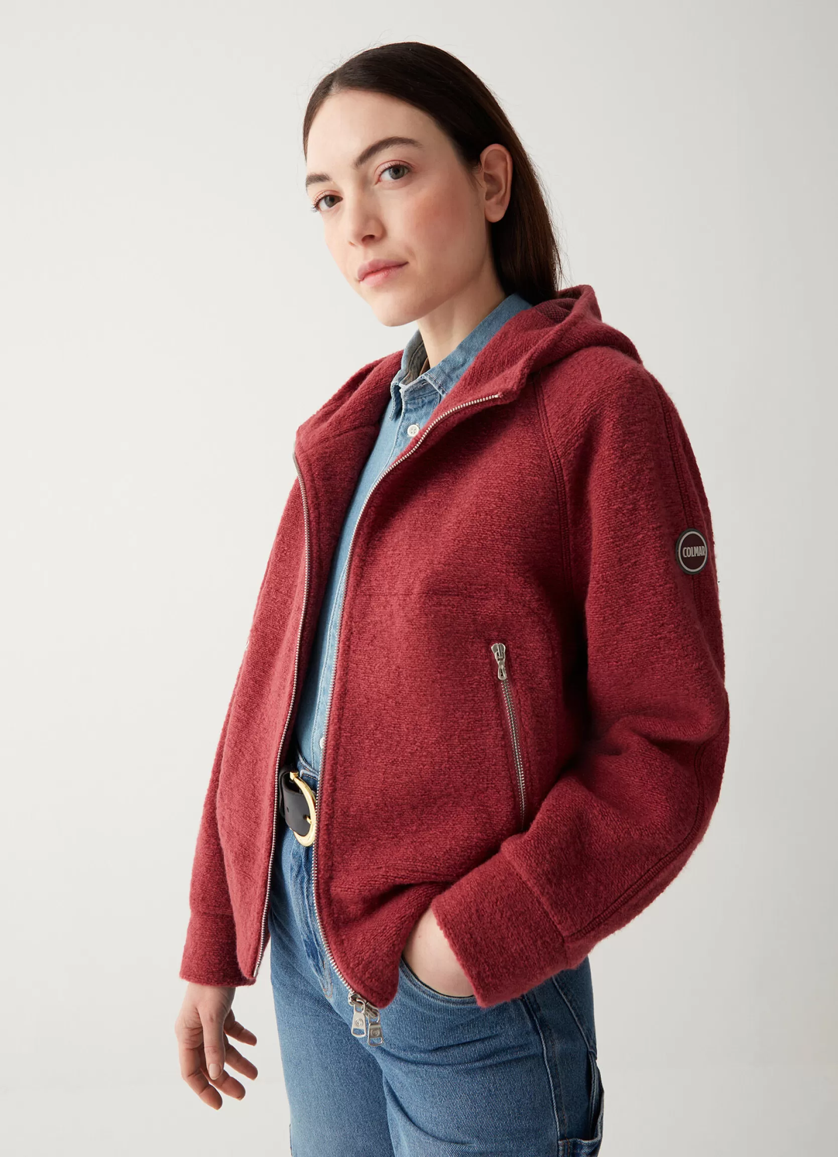 Colmar Wool blend hooded sweatshirt | woman Sweatshirts