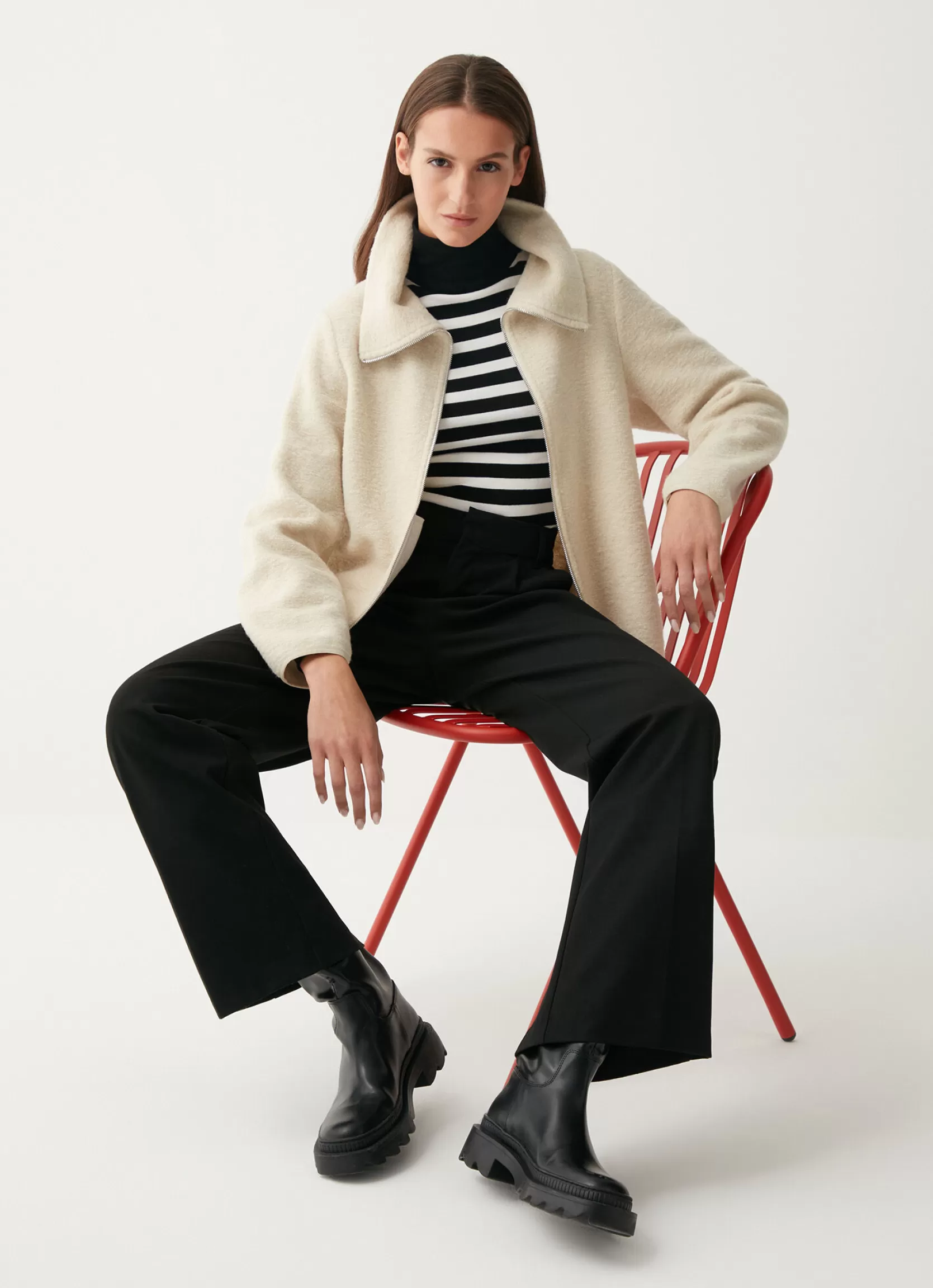Colmar Wool blend turtle neck sweatshirt | woman Sweatshirts