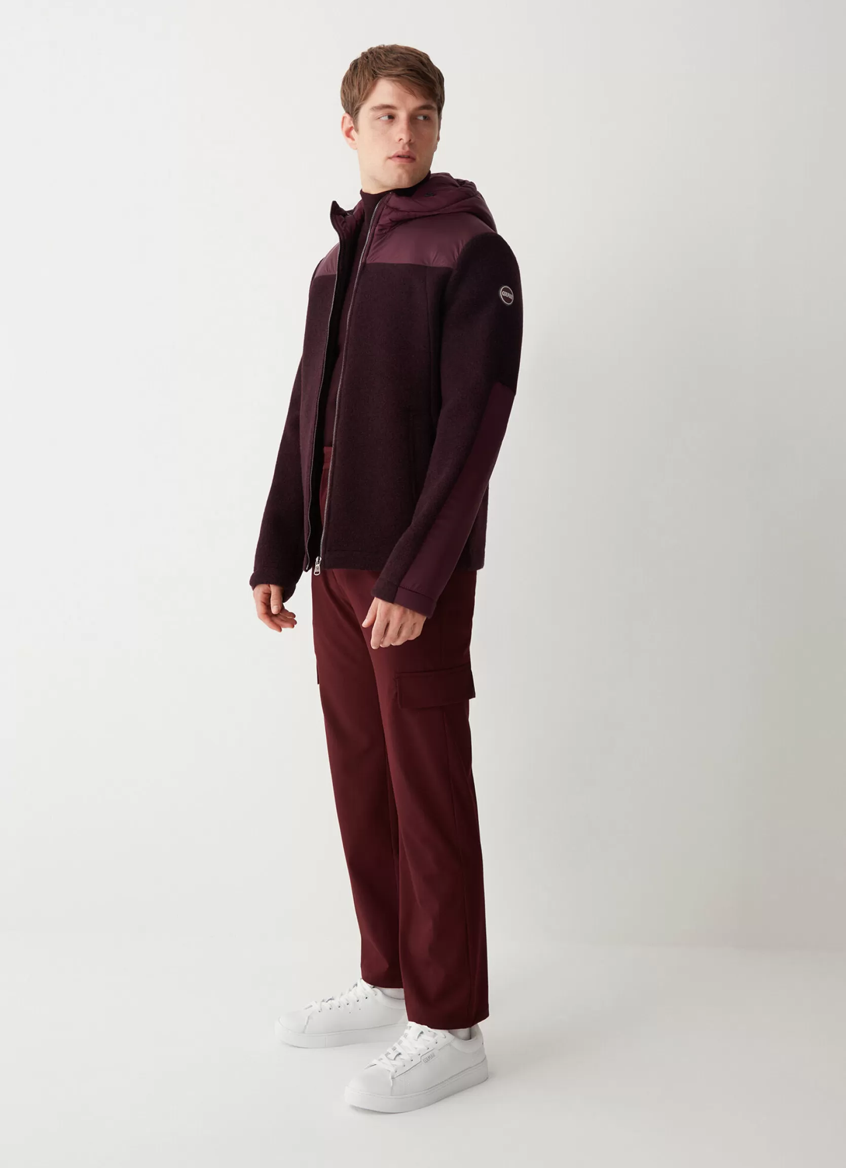 Colmar Wool cloth jacket with nylon inserts | man Jackets and Coats
