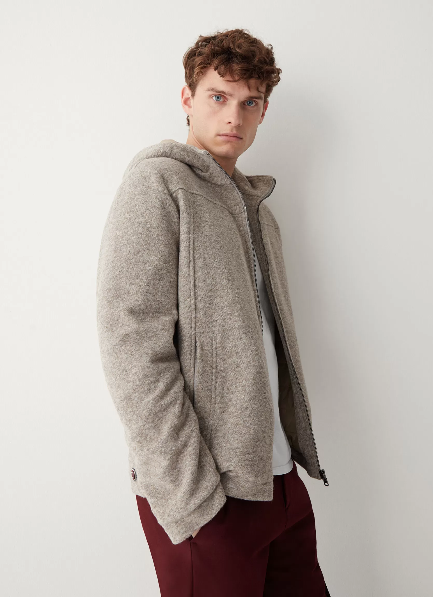 Colmar Woollen cloth jacket with hood | man Jackets and Coats