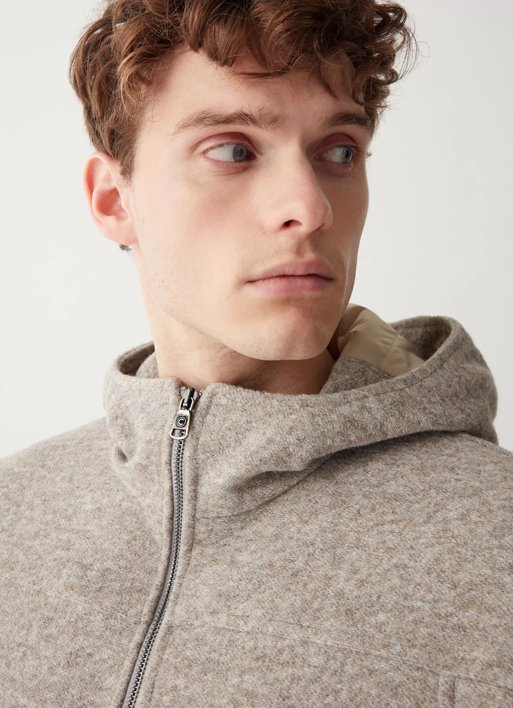 Colmar Woollen cloth jacket with hood | man Jackets and Coats