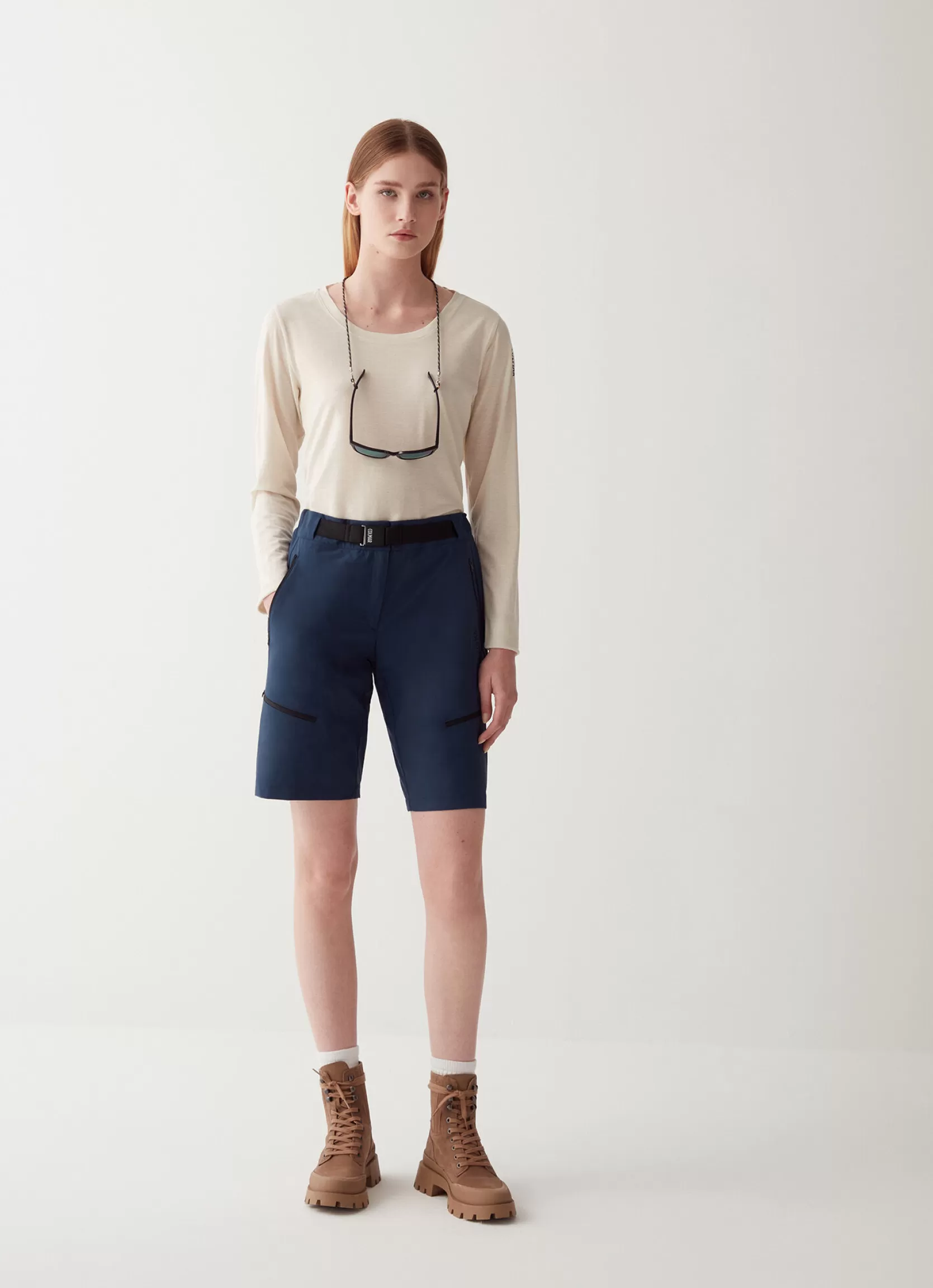 Colmar Zipped multi-pocket Bermuda shorts | woman Outlet
